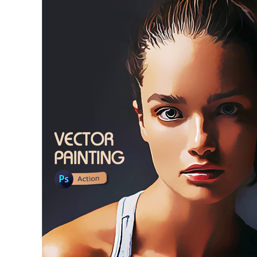  Vector  Painting Photoshop  Action by IrmuunDesign 